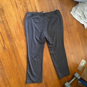 New York & Company Gray Dress Pants Straight Leg